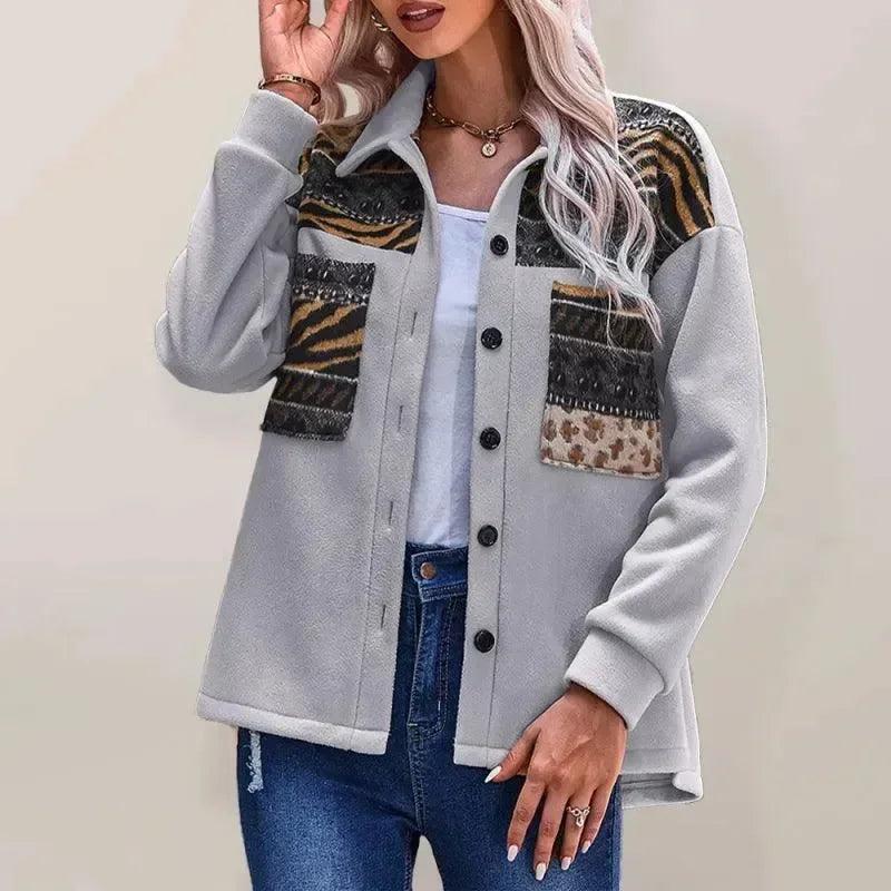 Women’s Patchwork Coats-LeStyleParfait