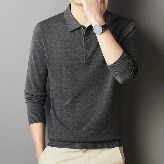 Argyle Pattern Polo Shirt for Men - Polo Shirt - LeStyleParfait