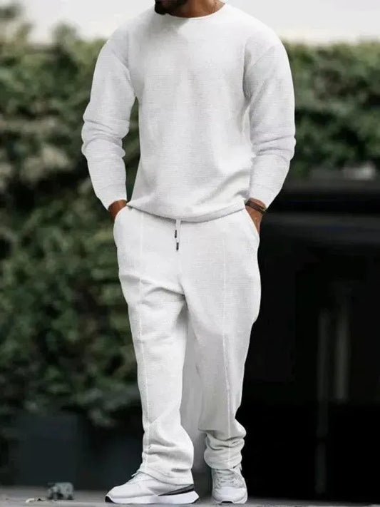 Casual Sweatshirt Loose Men Tracksuit - Tracksuit - LeStyleParfait