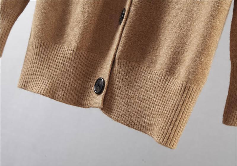Korean Oversized Cardigan Sweater For Women - Sweater - LeStyleParfait Kenya