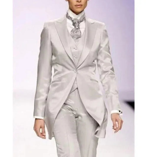 Ladies Wedding Tuxedo Suit - Tuxedo Suit - LeStyleParfait