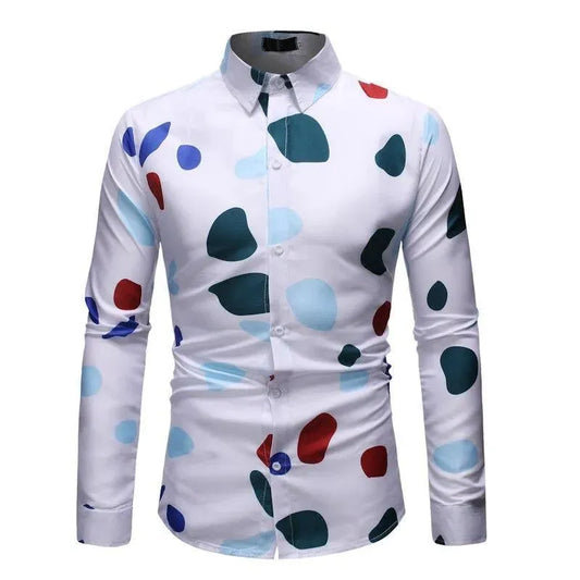 Maoui Casual Shirt For Men - Long Sleeve Shirt - LeStyleParfait