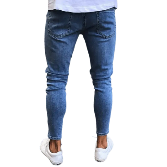 Men Jeans With Patches - Men's Jeans - LeStyleParfait