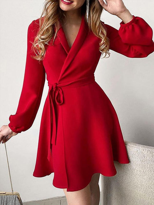 Red Party Midi-Dress - Dress - LeStyleParfait Kenya