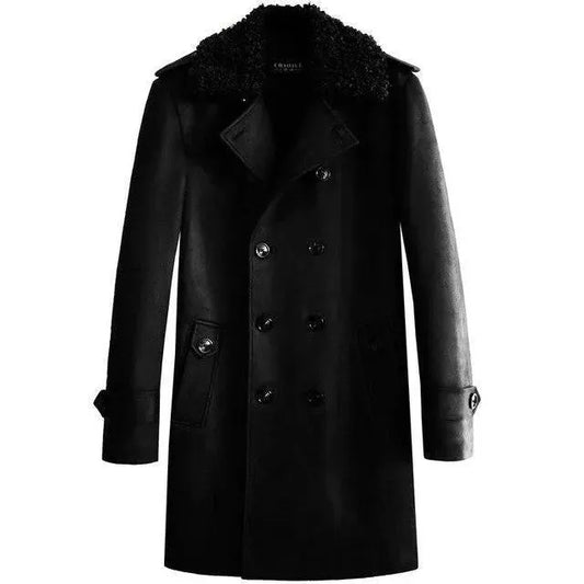 Soft Collar Winter Coat For Men - Winter Coat - LeStyleParfait