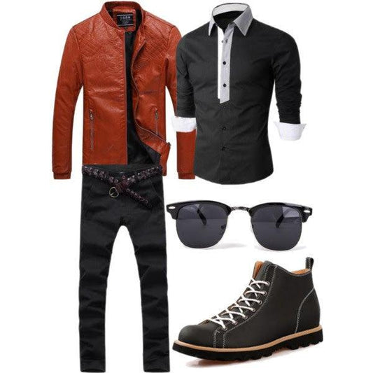 Wondering how to wear orange and black? - LeStyleParfait Kenya