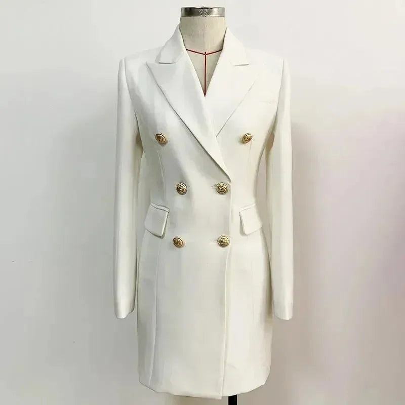 tailored blazer dresses for women structured fashion