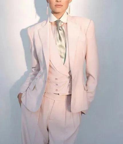 Women Three Piece Suits-LeStyleParfait