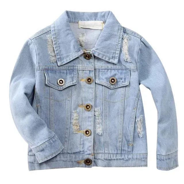 Kids Classic Denim Jacket Everyday Style
