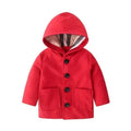 Kids Hooded Parka Jacket Warm Style