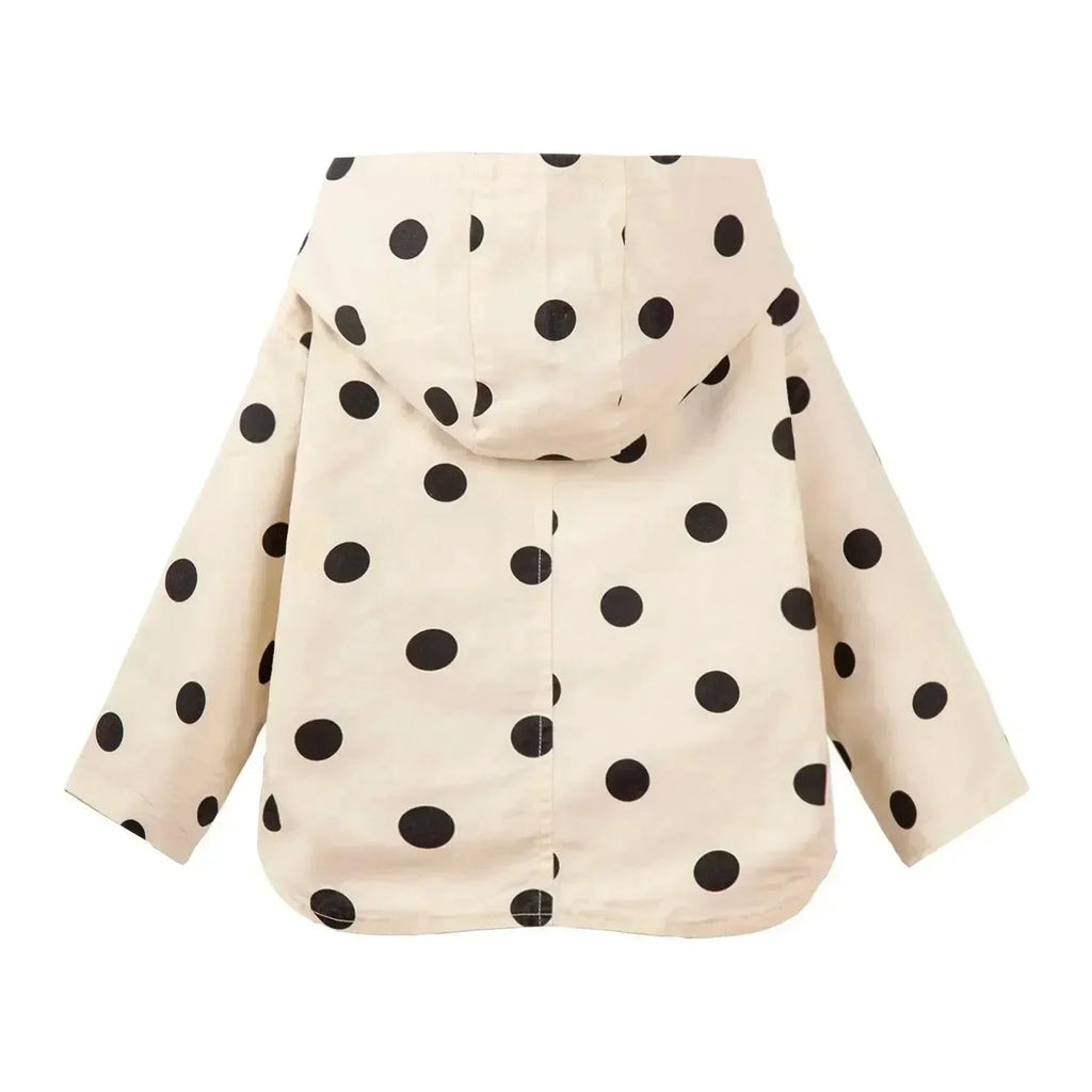 Kids Hooded Windbreaker Jacket Casual Style