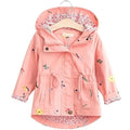 Kids Hooded Windbreaker Jacket Lightweight Style