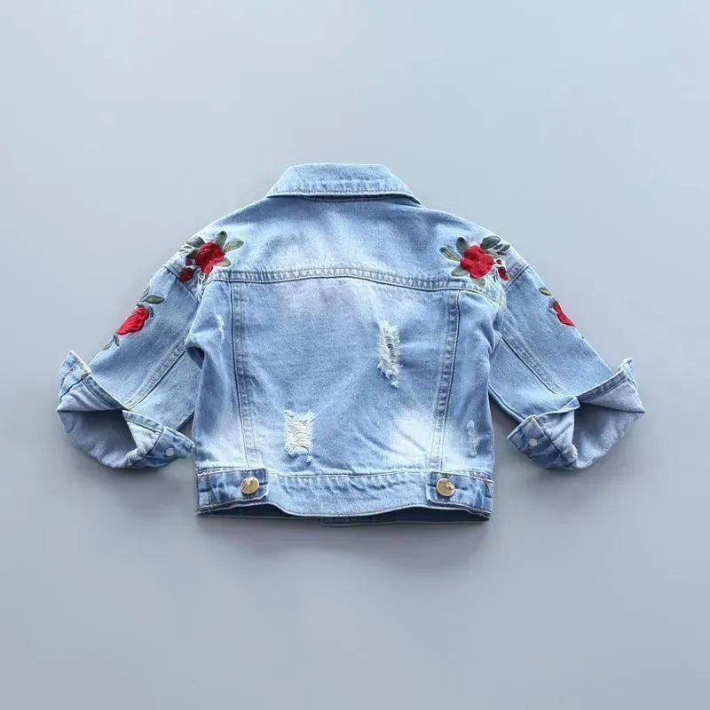 Kids Lightweight Denim Jacket Casual Style