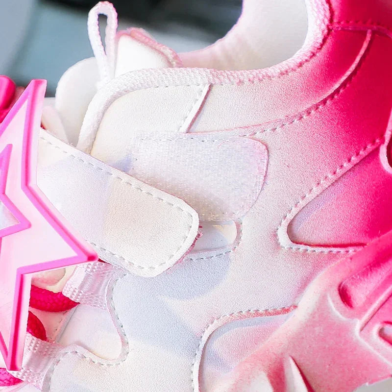 Kids' Sneakers - Chunky Kids Sneakers - Lace-Up Spring-Autumn Shoes-Sneakers-LeStyleParfait