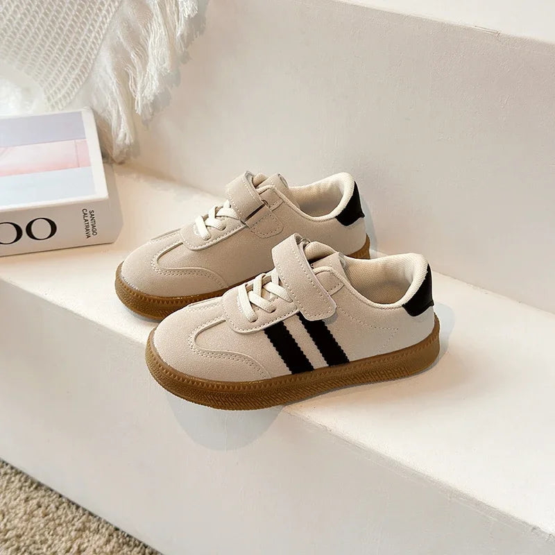 Kids' Sneakers - Court Kids Sneakers - Hook-Loop All-Season Shoes