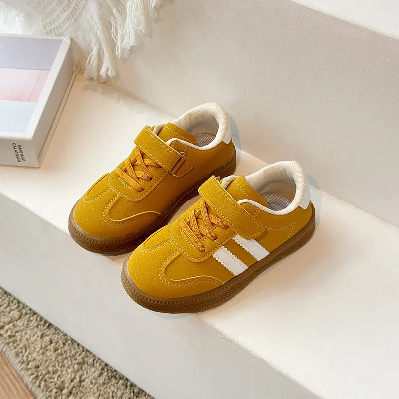 Kids' Sneakers - Court Kids Sneakers - Hook-Loop All-Season Shoes