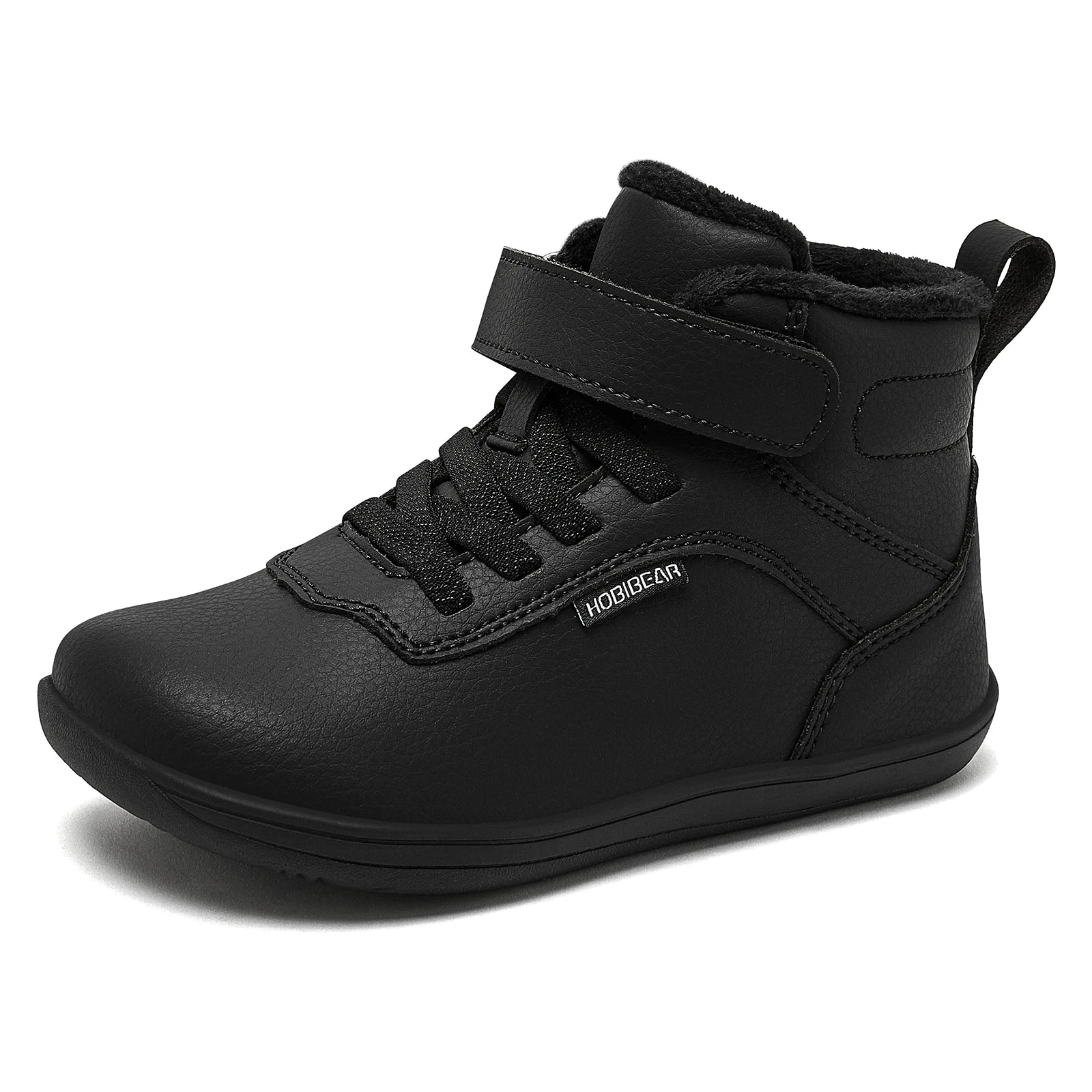 Kids' Sneakers - Mid-Top Kids Ankle Boots Sneakers - Hook-Loop Velcro Winter Sneakers
