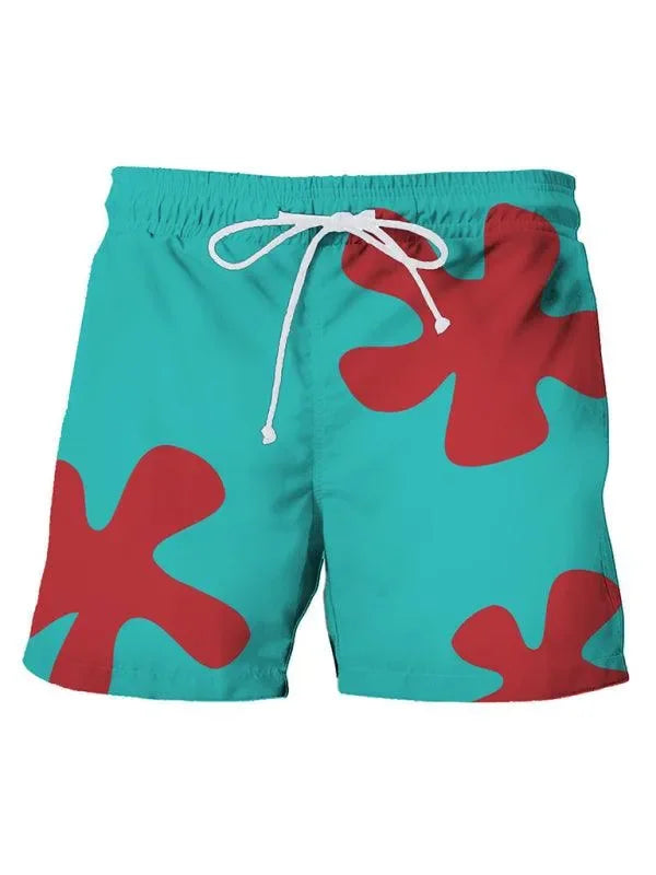 Men Abstract Swim Shorts