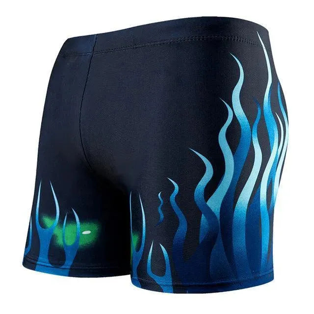Men Abstract Swim Shorts