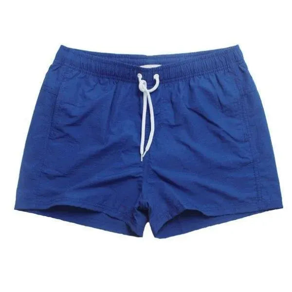 Men Black Minimalist Swim Shorts