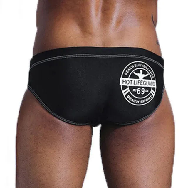 Men Blue Swim Briefs