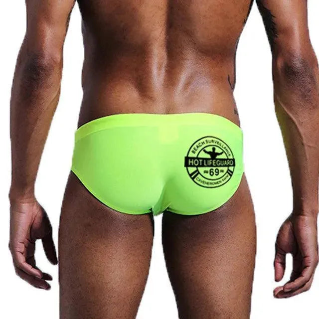 Men Blue Swim Briefs