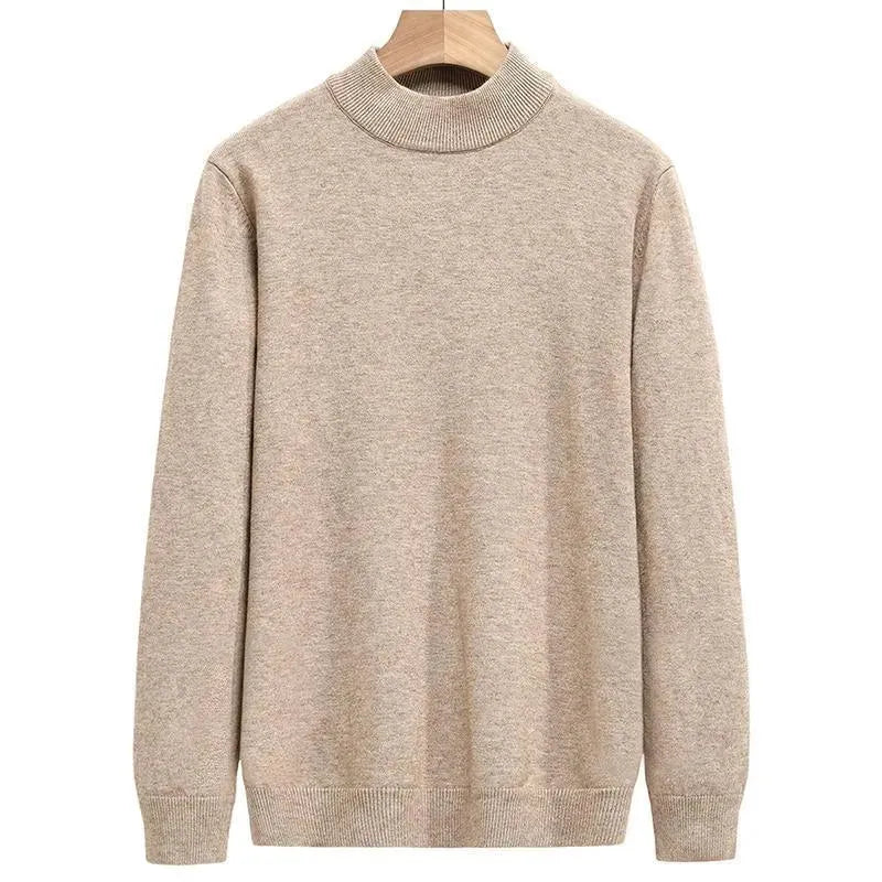 Men’s Classic Crew-Neck Pullover Sweater – Knit