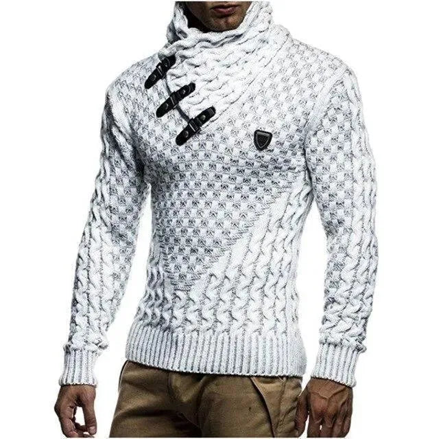 Men’s Classic Turtleneck Pullover Sweater