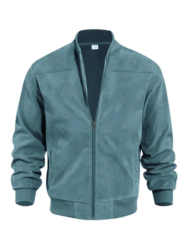 Men's Cotton Bomber Jacket Retro Casual Style
