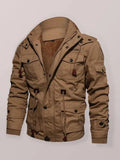 Men’s Hooded Parka Jacket Winter Style