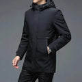 Men’s Hooded Puffer Jacket Winter Style
