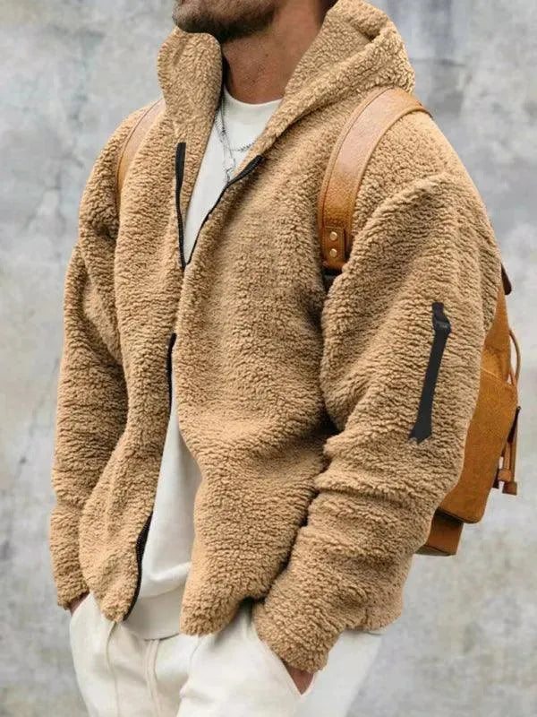 Men’s Hooded Windbreaker Jacket Lightweight Style
