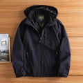 Men’s Hooded Windbreaker Jacket Outdoor Style