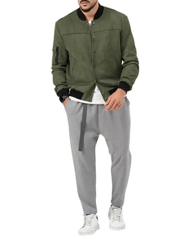 Men's Jackets Bomber JacketCasual