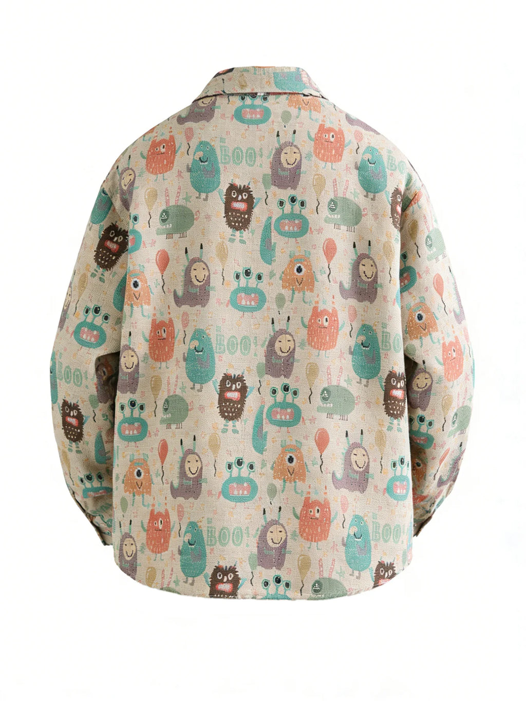 Men's Printed Trucker Jacket Lightweight Casual Style