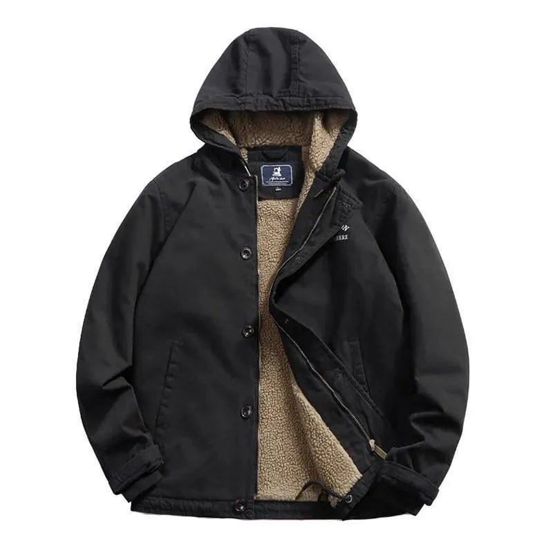 Men’s Safari Parka Jacket Casual Style