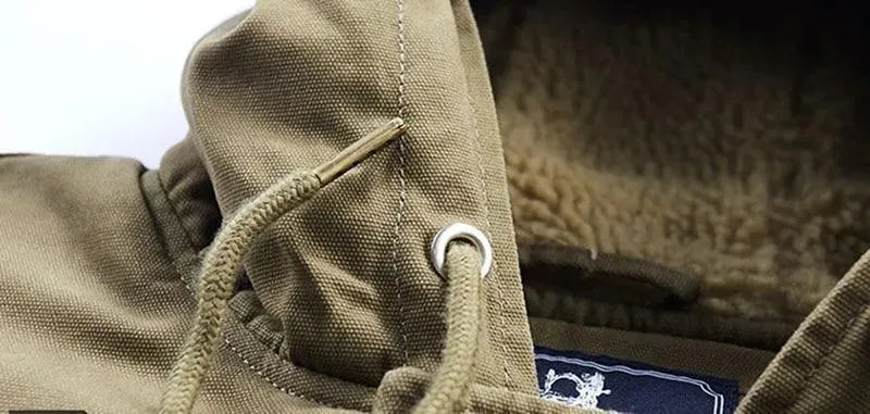 Men’s Safari Parka Jacket Casual Style