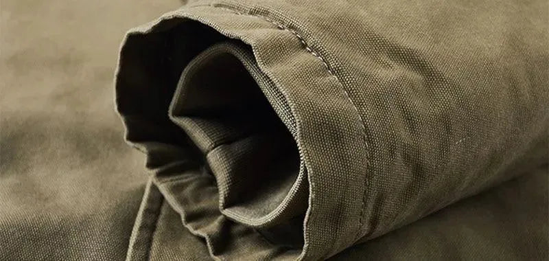 Men’s Safari Parka Jacket Casual Style