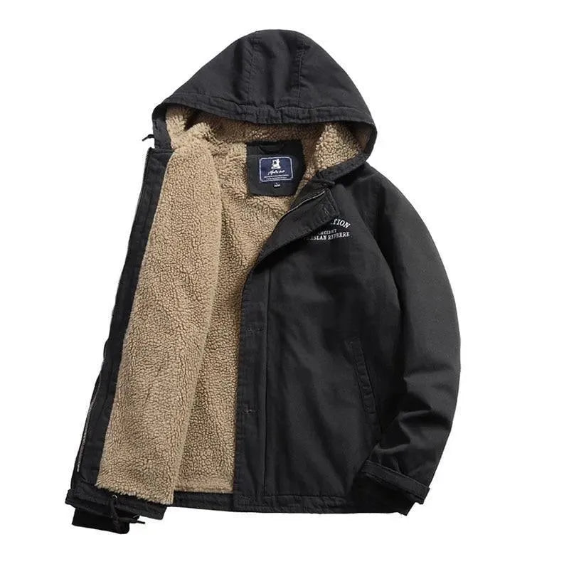 Men’s Safari Parka Jacket Casual Style