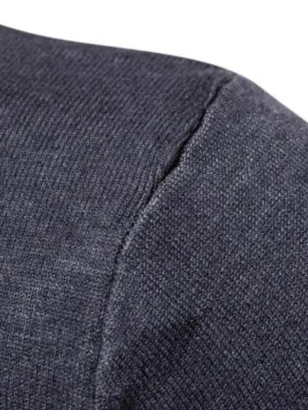 Men’s Slim Fit Turtleneck Pullover Sweater – Knit