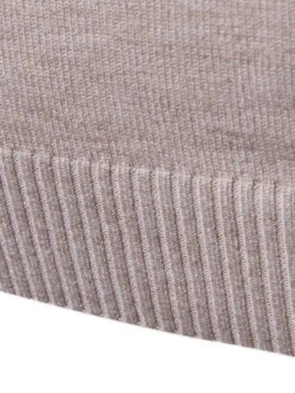 Men’s Slim Fit Turtleneck Pullover Sweater – Knit