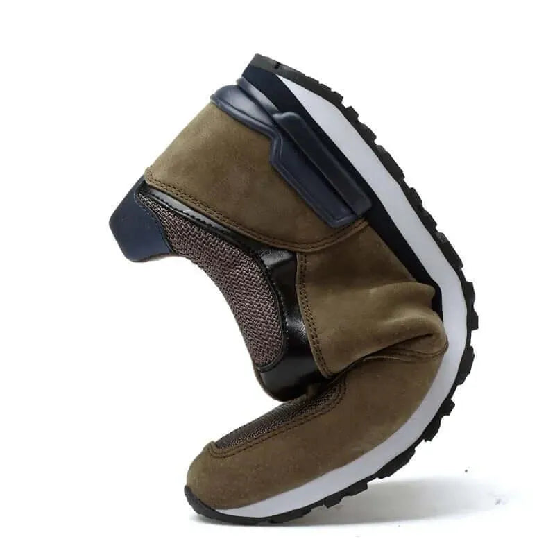 Men's Sneakers - Low-Top Men Sneakers - Lace-Up All-Season Shoes