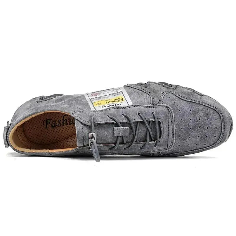 Men's Sneakers - Low-Top Men Sneakers - Lace-Up Spring-Summer Sneakers