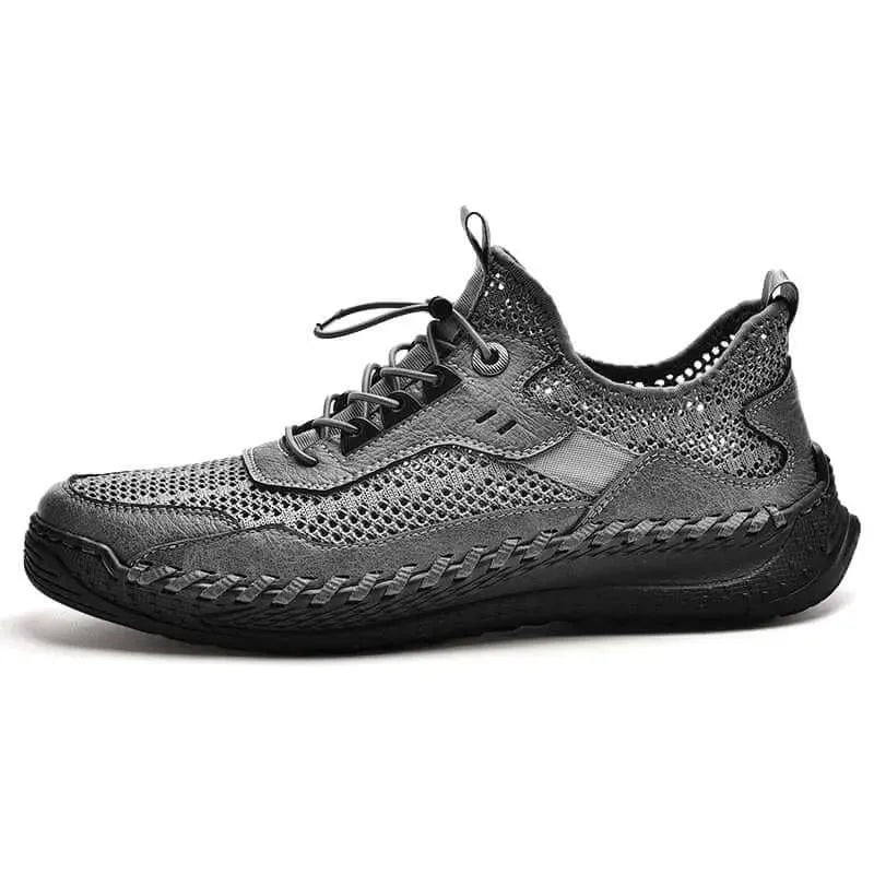 Men's Sneakers - Low-Top Men Sneakers - Lace-Up Spring-Summer Sneakers