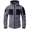Men's Tactical Hooded Jacket Waterproof Outdoor Style
