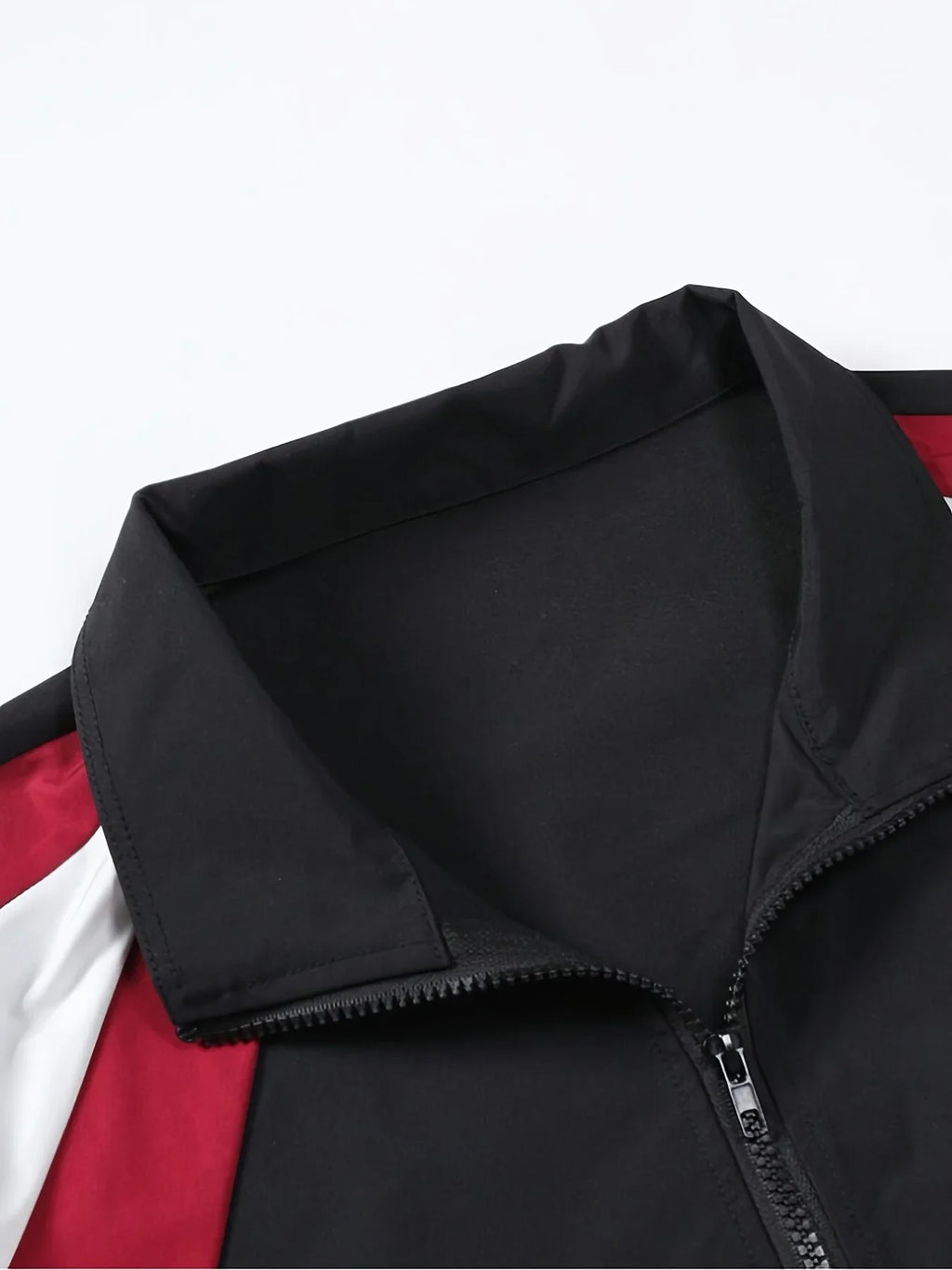 Men's Track Windbreaker Jacket Lightweight Sport Style