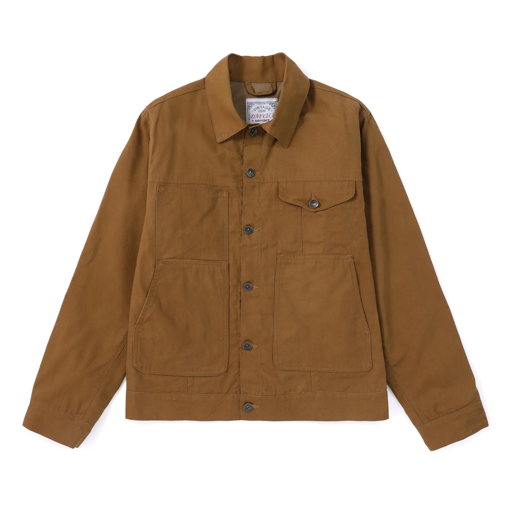 Men's Work Trucker Jacket Multiple Pocket Style