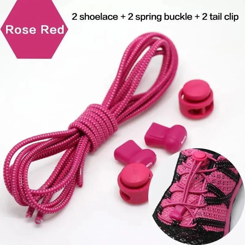 No Tie Shoelaces For Sneakers Trainers