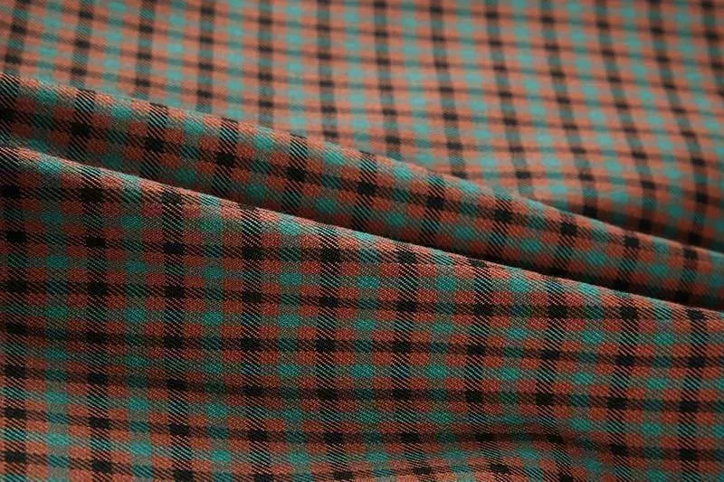 Plaid Denim Oversized Blazer Women - Casual - Patchwork