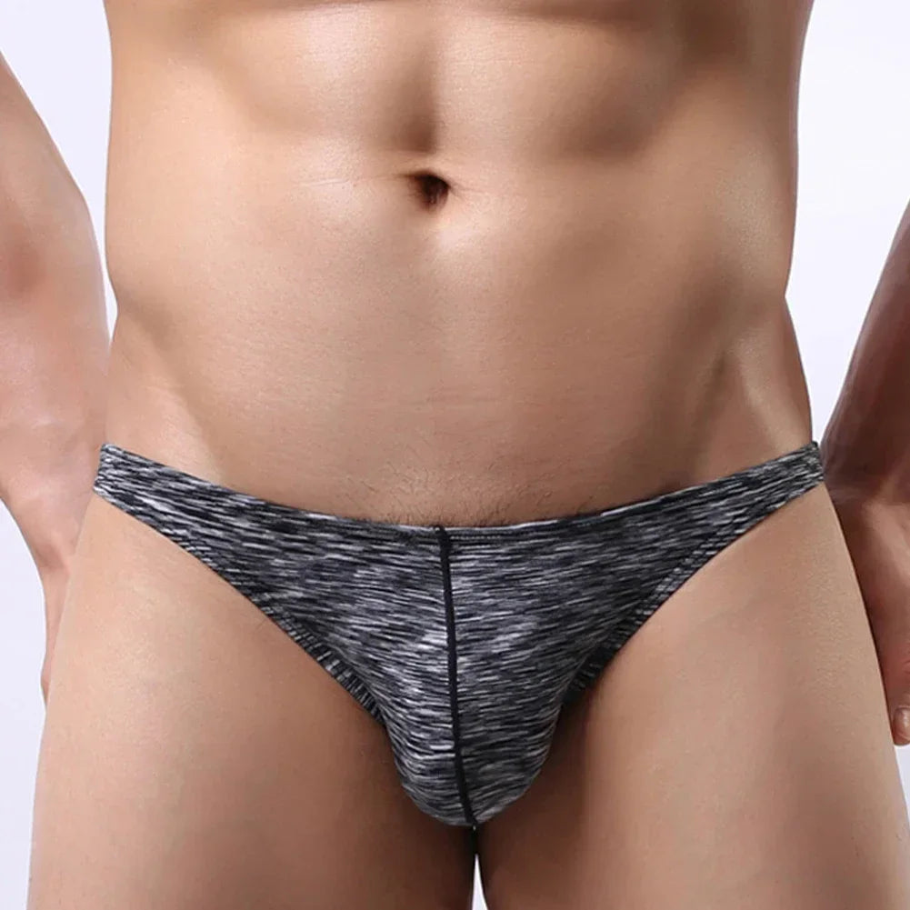 Mens Sexy Lingerie Multicolor Low Waist Men's Panties G-String ElasticThongs Sexy Tоy Mens Pouch Briefs Underwear Underpants Men